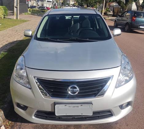 NISSAN VERSA 1.6 16V FLEX SL 4P MANUAL NISSAN VERSA 1.6 16V FLEX SL 4P MANUAL